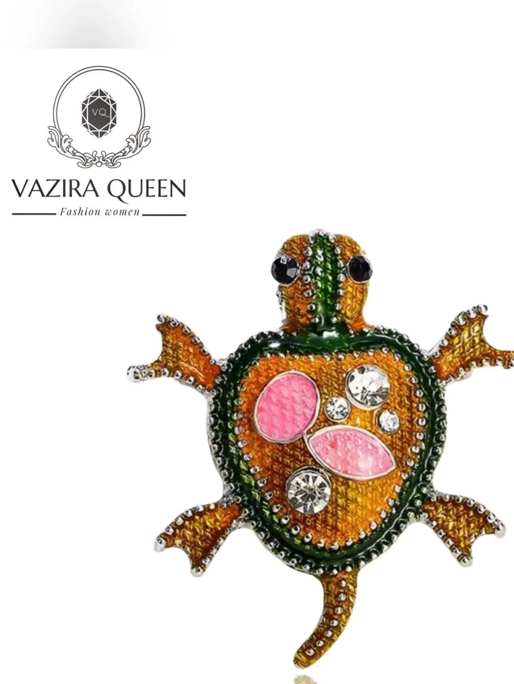VQ Turtle Brooch